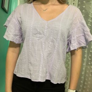 Lavender blouse